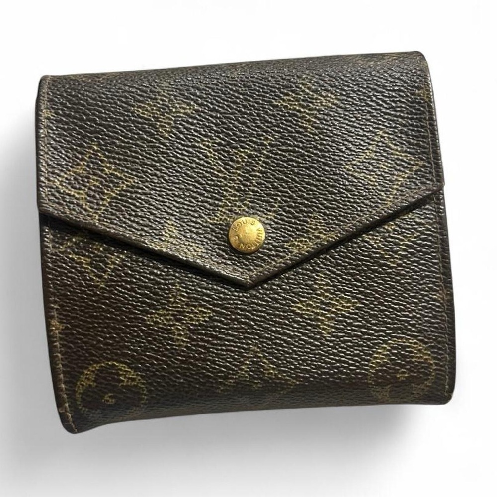 Vintage Louis Vuitton Monogram Envelope Wallet 💼 90s Y2K Men’s LV Bifold Rare